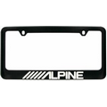 Black Plastic License Plate Frame (Domestic Production)